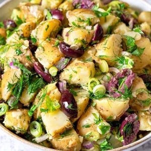 Greek-Inspired Perfection: Potato Salad with a Twist (No Mayo!)
