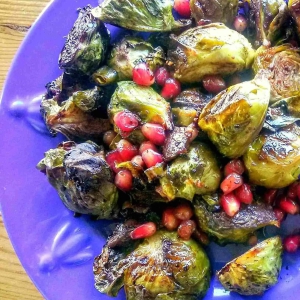 Roasted Brussels Sprouts Two Ways – With A Turkish Twist