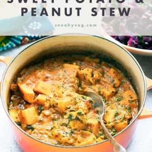 Nutty Delight: Vegan Sweet Potato and Peanut Stew