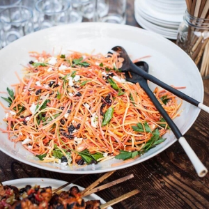 Zesty Zing: Moroccan Carrot Salad with Spicy Lemon Dressing