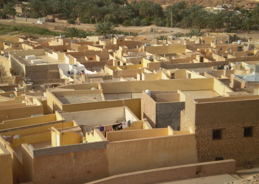 A residential area in Ghardaia, Algeria