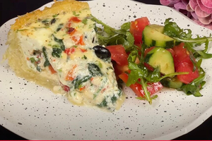 Heavenly Veggie Delight: The 6-Ingredient Potato Pie!