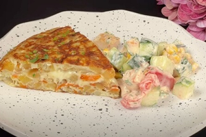 Heavenly Layers: Irresistible Cauliflower and Potato Bake!