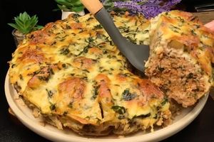 Savory Layers: The Ultimate Beef & Potato Quiche Delight
