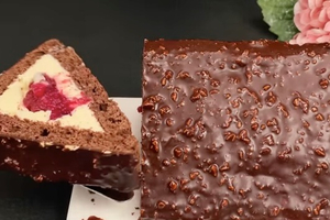 Choco-Peanut Paradise: The Triangular Treat