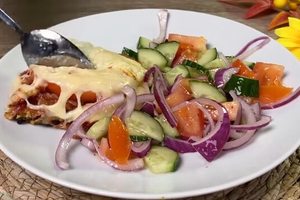 Vibrant Beetroot Bliss: A Colorful Veggie Omelette Adventure