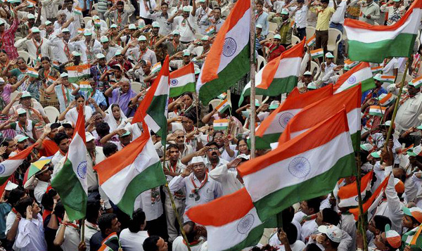 India fifty years after its `tryst with destiny`