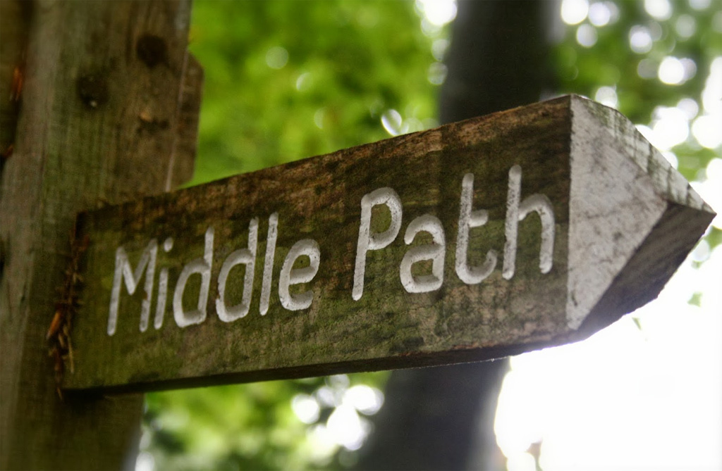 Islam is a religion of the middle path