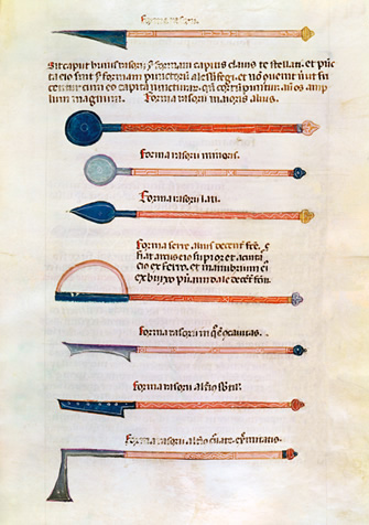 Al-Zahrawi's annotated illustrations of surgical instruments were circulating in Europe in Latin translation in the 14th century. 