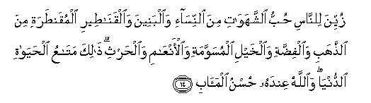 IslamiCity.org - Al-Imran (The Family of Imran) 3-14