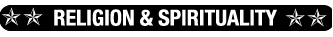 Religion and Spirituality