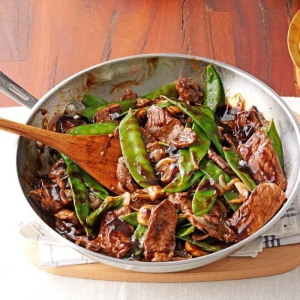 Flavorful Snow Peas & Beef: A Quick and Easy Stir-Fry