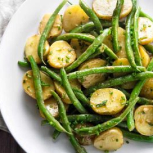 Green Beans with Potato Salad