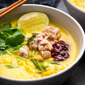 INDONESIAN CHICKEN NOODLE SOUP (SOTO AYAM)