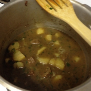 Meat and potato stew